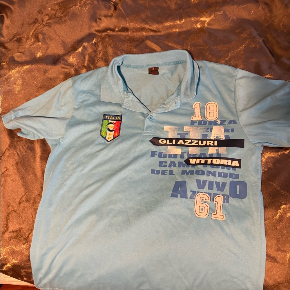 Italian Gli Azzuri Soccer Jersey